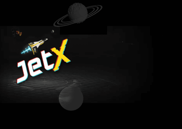 Interface du jeu JetX montrant le multiplicateur en croissance et les boutons de pari
